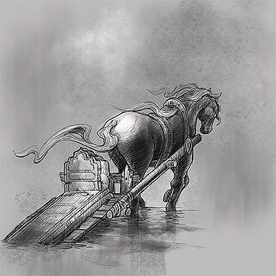 منتخبی از آثار طراحی و گرافیکی امین منتظری