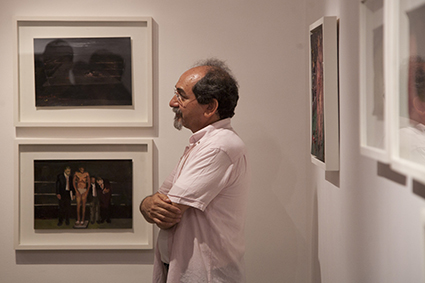 نمایشگاه نقاشی های علی ذاکری در گالری هما