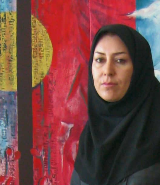 نمایشگاه آثار نقاشی توران نوری با موضوع دفاع مقدس